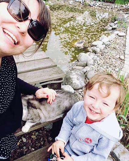 Radiomoderatorin und Mama