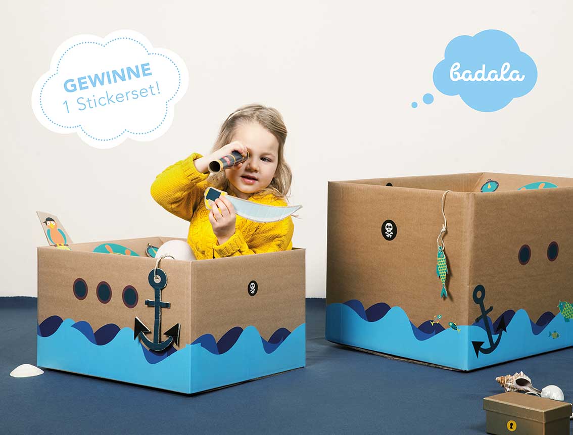 Gewinnspiel: Müll vermeiden mit den Badala Sticker Boxen