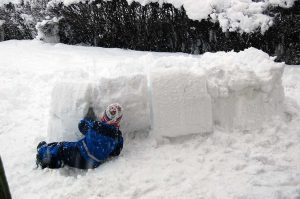 Gemütliches Wochenende mit Schnee: Endlich daheim!