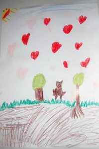 Spendenaktion für Flüchtlingskinder "Kinder malen für Kinder" zum Buch "Ich bin das Mädchen aus Aleppo"