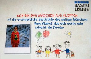 Spendenaktion für Flüchtlingskinder "Kinder malen für Kinder" zum Buch "Ich bin das Mädchen aus Aleppo"