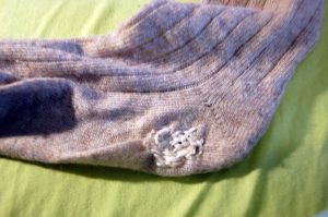 Tipps zum Flicken – Wollsocken stopfen