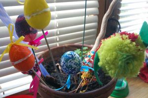 Basteln mit Kindern für Ostern