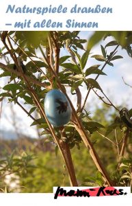 Naturspiele mit allen Sinnen