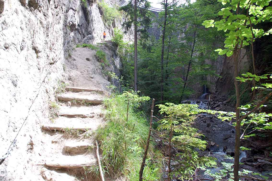 Klammwanderungen bei Innsbruck
