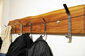 Garderobe aus Alteisen