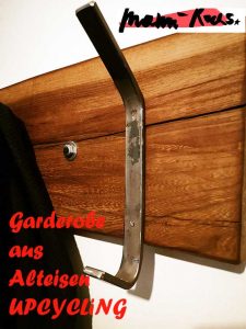 Garderobe aus Alteisen