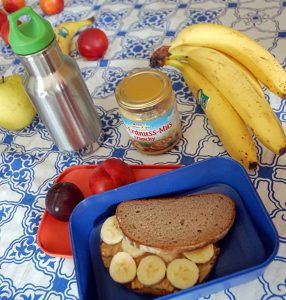 gesunde Jause für die Schule