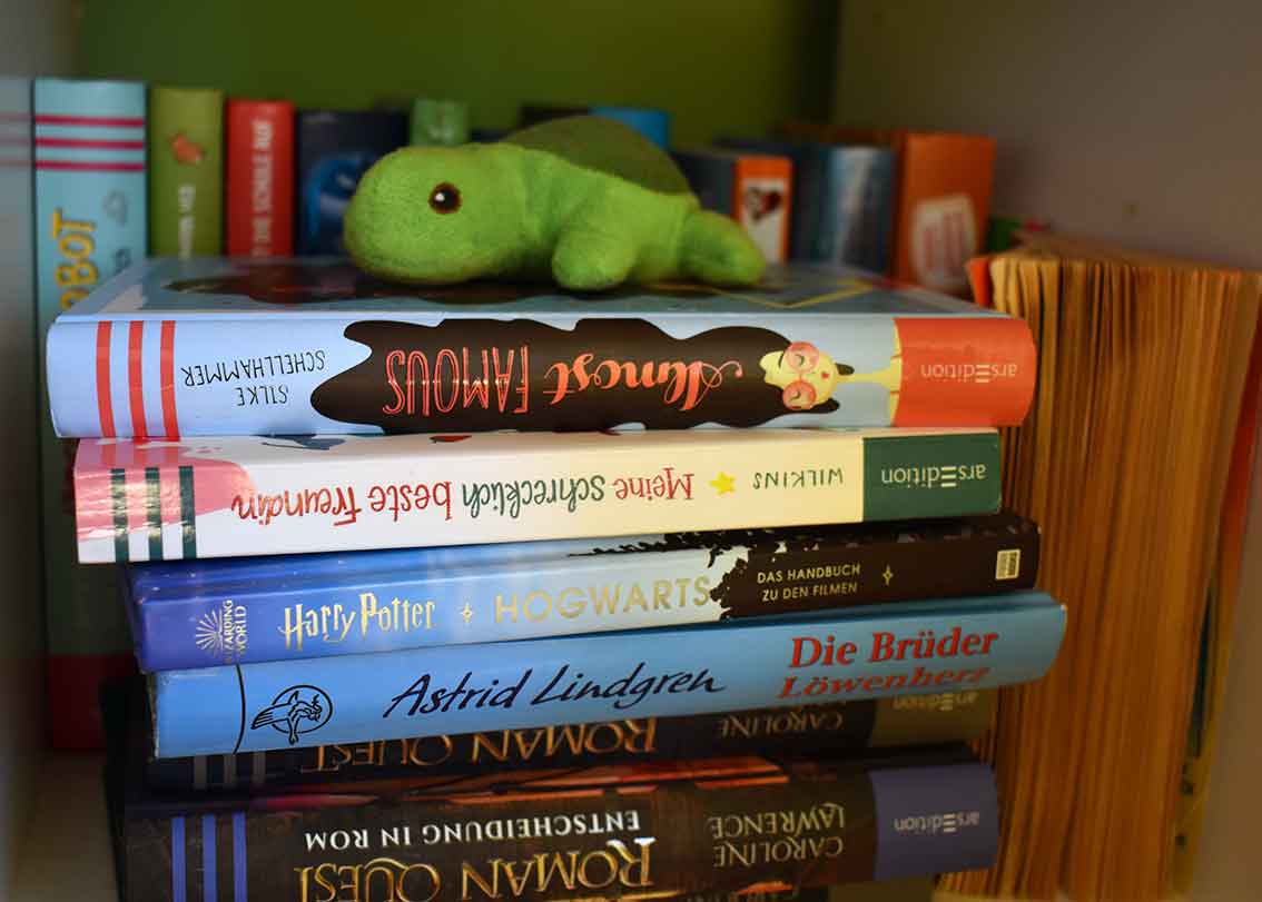 Romane für Kinder und Kinderbuchreihen