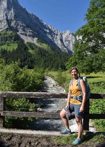 wandern im karwendelgebirge am Ahornboden
